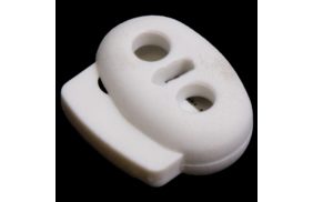фиксатор пластик (разобранный 3 запчасти) 101-б цв белый для двух шнуров (уп 250шт) па (под покрас) купить по 4.87 - в интернет - магазине Веллтекс | Смоленск
.