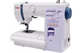 бытовая швейная машина janome 415 (janome 5515) купить по доступной цене - в интернет-магазине Веллтекс | Смоленск
