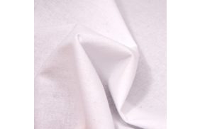 бязь клеевая сплошная рубашечная 150г/м2 цв белый 112см (рул 50м) danelli s3e150 купить по 250 - в интернет - магазине Веллтекс | Смоленск
.