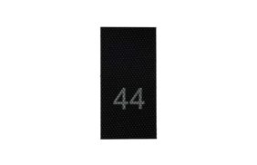 р044пч 44 - размерник - черный (уп.200 шт) купить по цене 120 руб - в интернет-магазине Веллтекс | Смоленск
