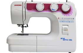 бытовая швейная машина janome my style 280s купить по доступной цене - в интернет-магазине Веллтекс | Смоленск
