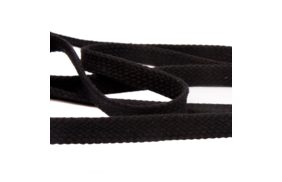 шнур для одежды плоский 15мм, 100хб, черный/111 (катушка 50м) bombacio купить по 13.5 - в интернет - магазине Веллтекс | Смоленск
.