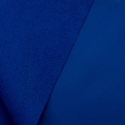 Ткань мембранная Texshell Twill, WR TPU 3k/15k Fleece, 320гр/м2, 100пэ, 145см, синий яркий /S220, (р2