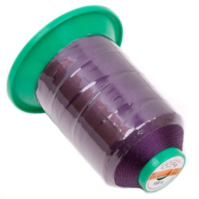 Нитки повышенной прочности 40 (210D/4) цв 2647 фиолетовый темный (боб 1000м) Tytan1