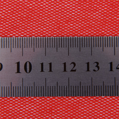 Сетка трикотажная BH3309 Мелкая ячейка 70гр/м2, 100пэ, 160см, красный/S820, (10кг) KS5