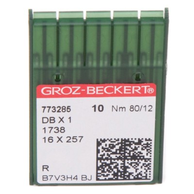 Иглы GROZ-BECKERT DBx1 №80/12 (уп.10шт.) (0)