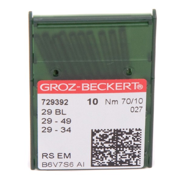 Иглы GROZ-BECKERT BLx29 №70/10 (уп.10шт.)0