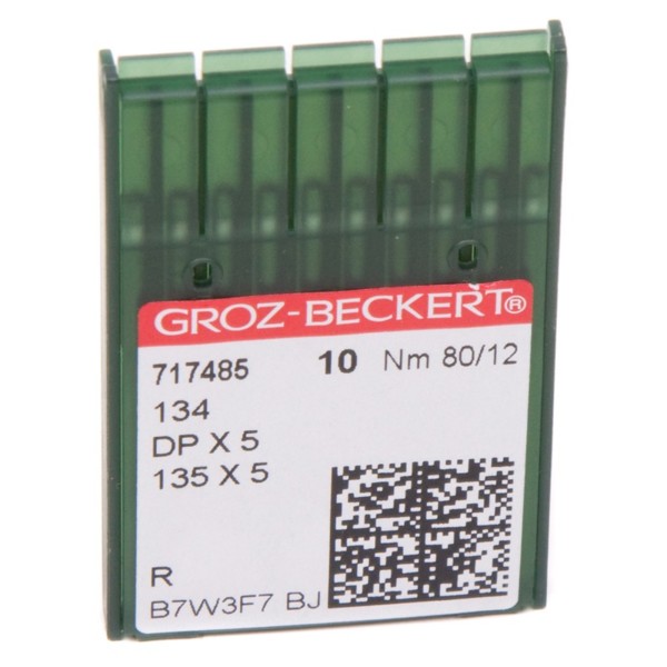 Иглы GROZ-BECKERT DPx5 (134) №80/12 (уп.10шт.)0