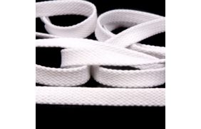 шнур для одежды плоский 15мм, 100хб, белый/101 (катушка 50м) bombacio купить по 13.5 - в интернет - магазине Веллтекс | Смоленск
.